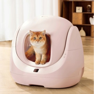 CATLINK BayMax Scooper SE PINK savaime išsivalantis automatinis išmanus kačių tualetas su APP