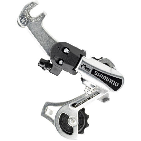 Galinis pavarų perjungėjas Shimano Tourney RD-TY21B Adapter 6-speed silver