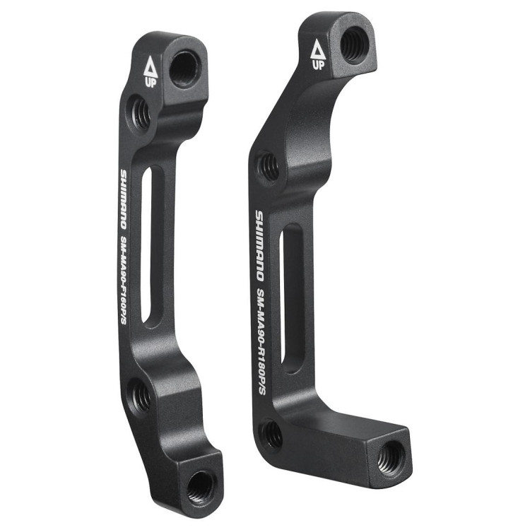 Galinio diskinio stabdžio suporto adapteris Shimano SM-MA90-R140P/S