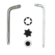 L ir T tipo TORX – Spline – E raktai | Tikslūs ir patvarūs | Mankius.lt